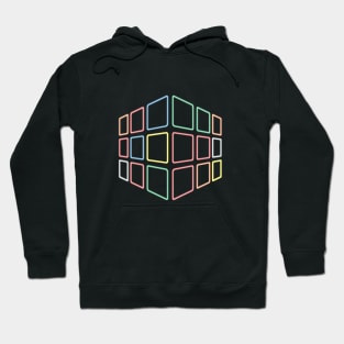 Neon Cube Hoodie